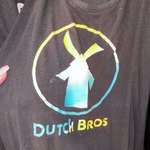 Dutch bros razor back tank top